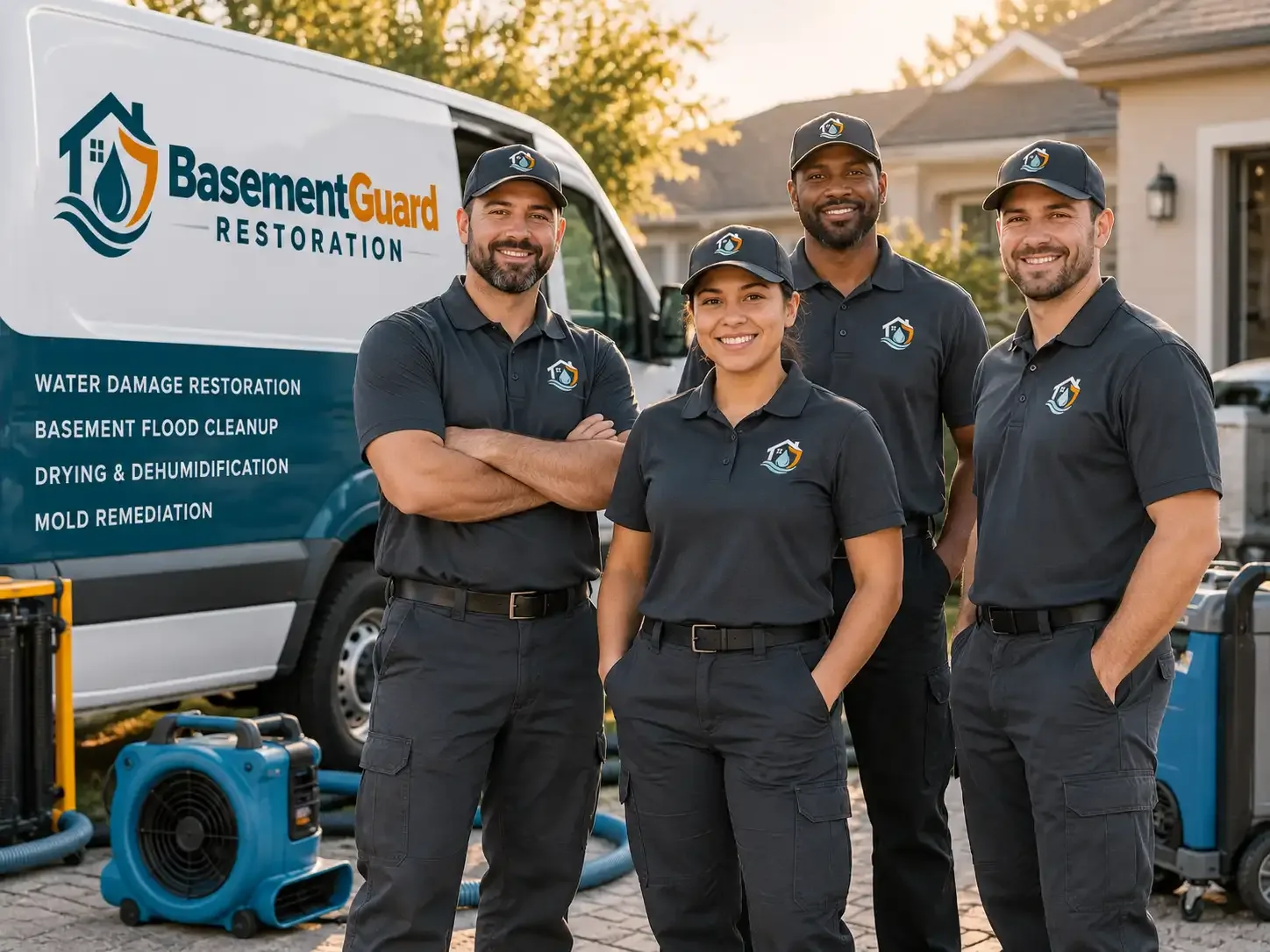 Basement Water Damage Restoration company in Hilbert, WI